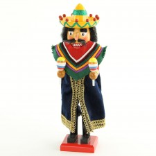 15" WOODEN MEXICAN NUTCRACKER