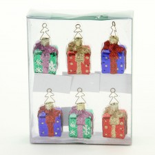 1"GIFT PKG ORN/CARD HLDR 6/BX