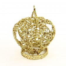 7.5" TREE TOP CROWN GOLD