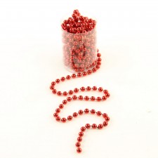 15' PEARL GARLAND RED