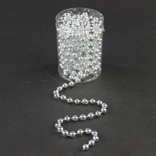 15' PEARL GARLAND SILVER