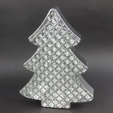 METAL XMAS TREE SILVER M25