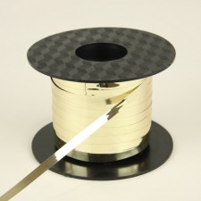 CURLY RIBBON X 500YD MET GOLD