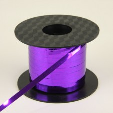 CURLY RIBBON 500YD MET PURPLE