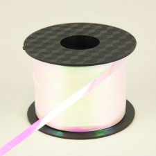 CURLY RIBBON 250YD IRRD WHITE