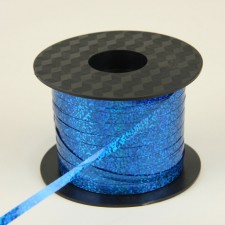 CURLY RIBBON 250YD HOLO.ROYAL