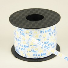 CURLY RIBBON IT'S A BOY 200YD