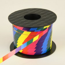 RAINBOW CURLY RIBBON 200YDS