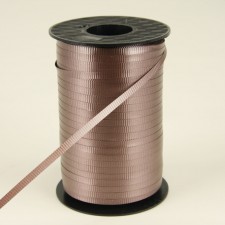 CURLY RIBBON X 500YDS BROWN