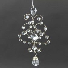 7"WIRE GEM MEDALLION DROP A4