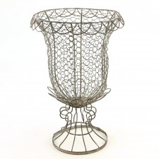17"FRENCH WIRE URN M25
