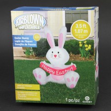 AIRBLOWN-WHITE BUNNY M25