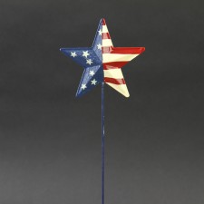 12"METAL LIBERTY STAR STAKE