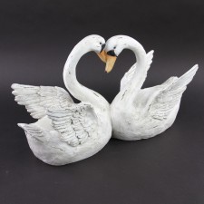 20.5"MAG.SWAN COUPLE PLANTER