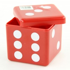 PLST.SQ DICE CONTAINER