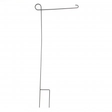 40"WRGHT IRON GRDN FLAG POLE
