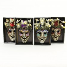 8" JESTER MASK ASST