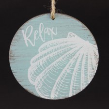 5"RELAX SHELL SIGN
