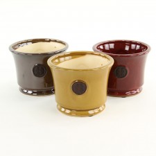 6.5" ASIAN COIN VASE ASST