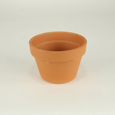 6.7"X4.5" AZALEA CLAY POT