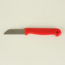 STRAIGHT KNIFE/ORANGE HANDLE
