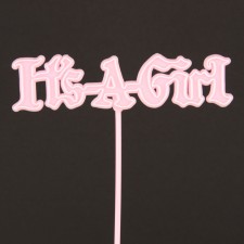 IT'S A GIRL PICK 2DZ/PKG