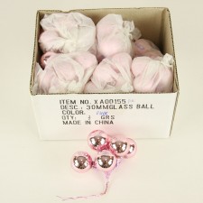 30MM STEM BALL 72/BX PINK