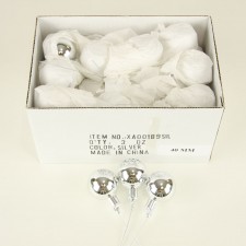 40MM STEM BALL 36/BX SILVER