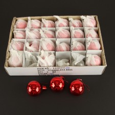 50MM STEM BALL 24/BX RED