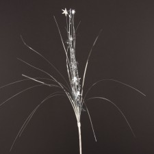 21"SILV VINYL SPR/STAR 12/PKG
