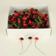 15MM LADY BUGS 144PC/BX