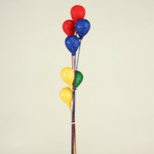 50MM BALLOON GLITTER 8/BUN