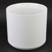 10.75"X10"KENDALL POT WHITE