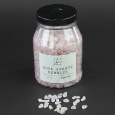 37 OZ. ROSE QUARTZ PEBBLES