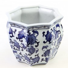 8" PORCELAIN JARDINIERE