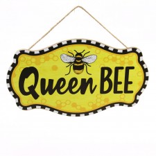 12.5"X7.5"QUEEN BEE SIGN