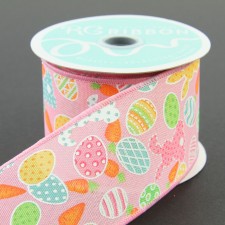 2.5"X10YD BUNNY/CARROT/EGG