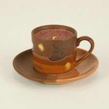 2"X2.5" COFFEE CUP/PLATE