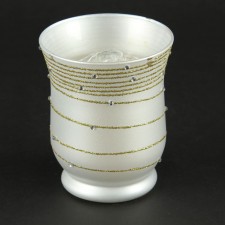 3.6"IVY SWRL GLS HLDR W/CNDL