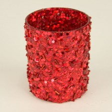 3"X3.5"BEADED GLS/T-LITE