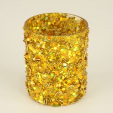 3"X3.5"BEADED GLS/T-LITE