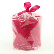 3"X3"SWIRL GLIT.PILLAR M25