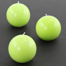 2.4"SHINY OIL BALL CNDL 3/PKG