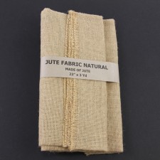 23"X3YD BURLAP FRINGE FAB.