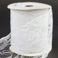 4"X10Y W.W.LACE RIBBON A25