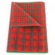72"FELT TARTAN PLAID RUNNER