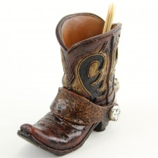 COWBOY BOOT TOOTHPICK HLDR