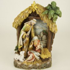 HOLY FAMILY IN CRECHE