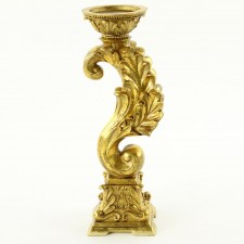 14" SCROLL CANDLE HOLDER S3