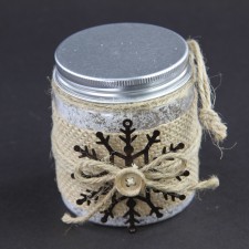 3.25" FOREST JAR ORN